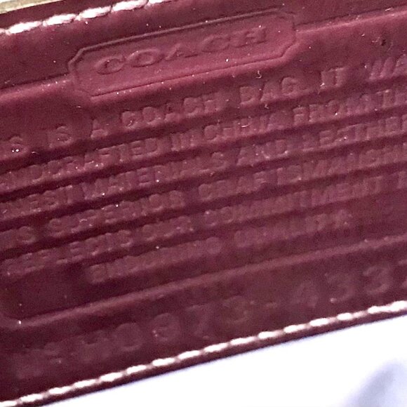 Coach Purple Crossbody - Picture 6 of 6